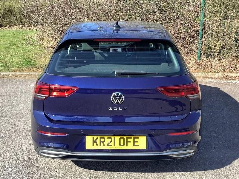 Used VW Golf VII Style 130 HP (95 kW) 2021 Blue Hatchback
