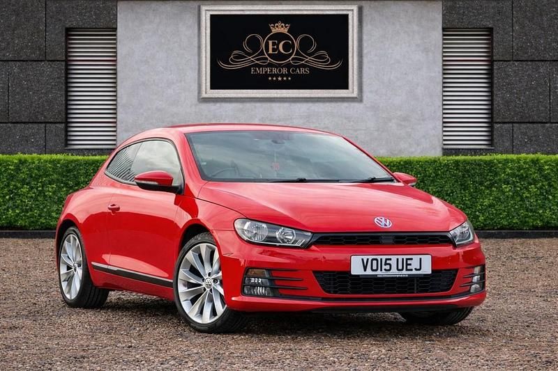 Red Used 2015 VW Scirocco GT Coupe | £5,973 (Fair price) - Image 1/4
