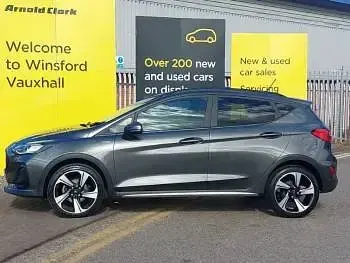 Used Ford Fiesta Active 100 HP (73 kW) 2023 Grey Hatchback