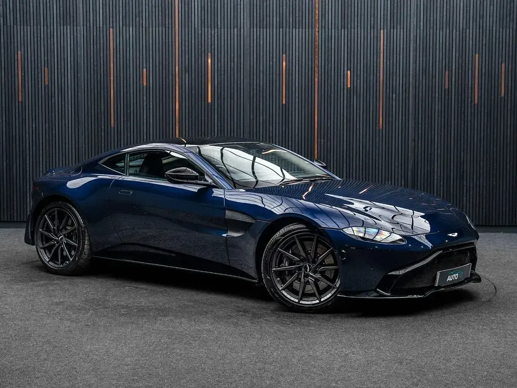 Used Aston Martin V8 Vantage 510 HP (375 kW) 2019 Blue Coupe