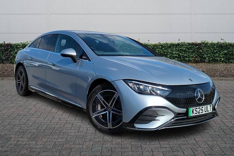 Used Mercedes EQE350 AMG line 214 kW (292 HP) 2025 Silver Sedan