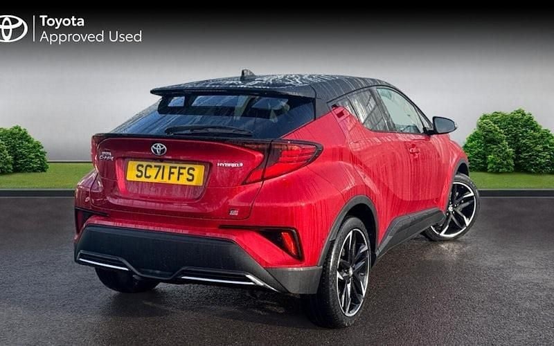 Used Toyota C-HR Sport 184 HP (135 kW) 2022 Scarlet flare bitone SUV