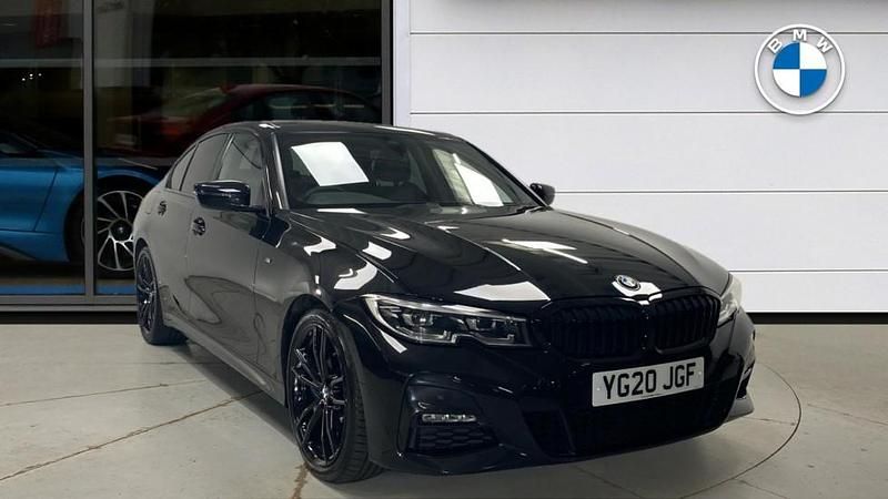 Black Used 2020 BMW 320 M Sport | £22,250 (Fair price) - Image 1/4