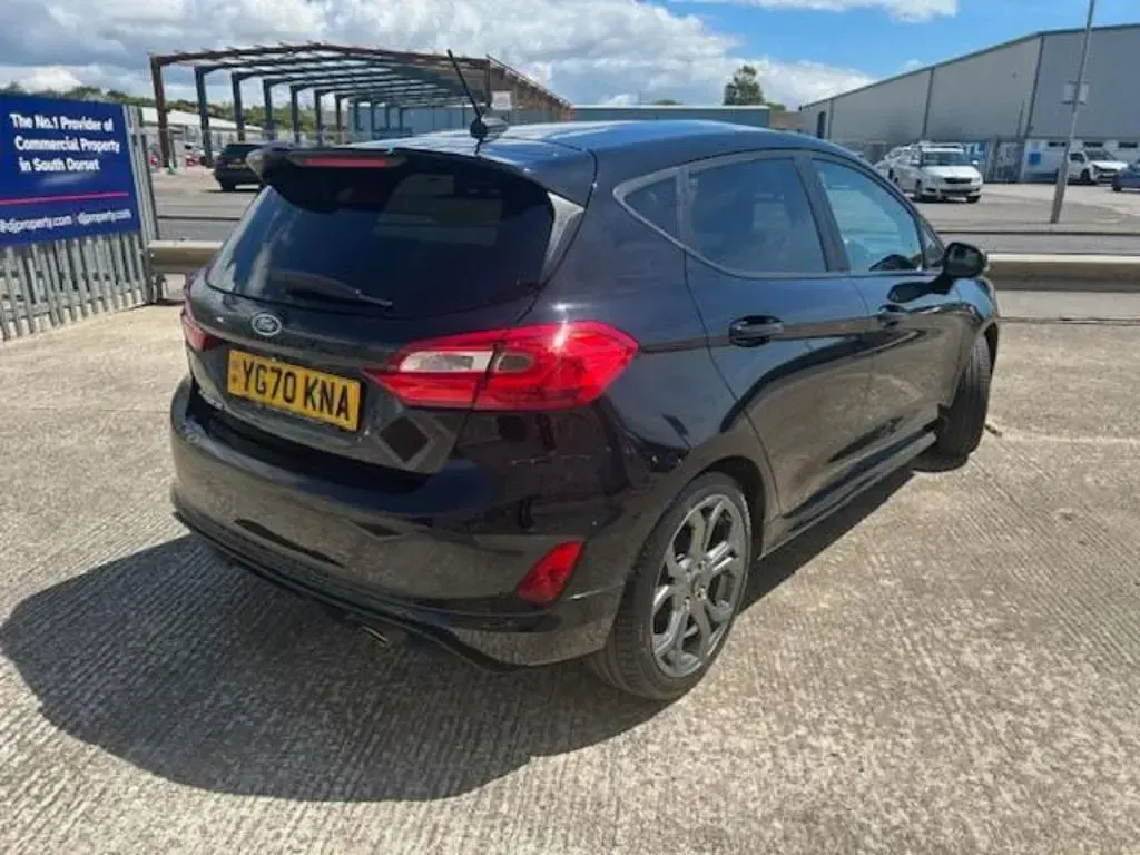 Used Ford Fiesta ST-Line 95 HP (69 kW) 2020 Black Hatchback