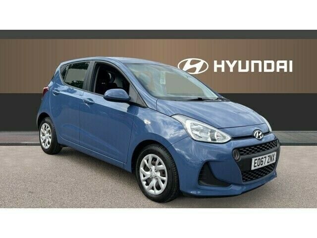 Blue Used 2017 Hyundai i10 SE Hatchback | £5,767 (Fair price) - Image 1/4