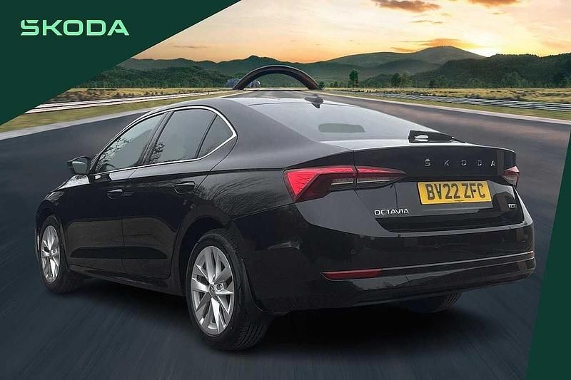 Used Skoda Octavia SE L 150 HP (110 kW) 2022 Black Hatchback