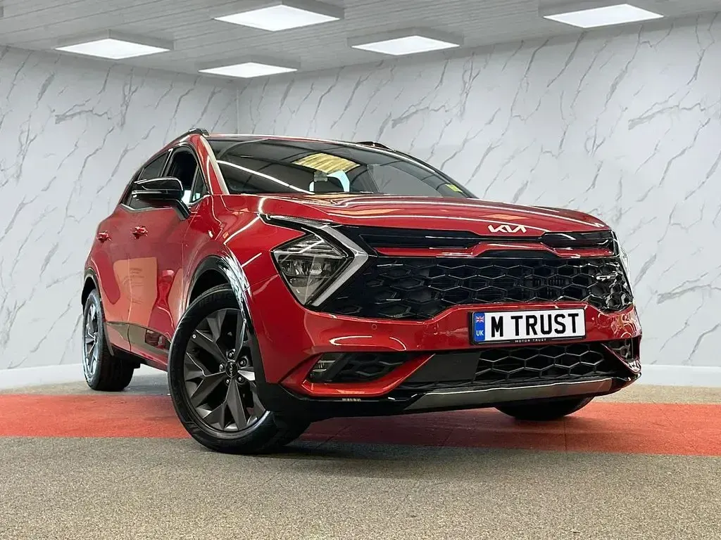Used Kia Sportage GT-Line 226 HP (166 kW) 2022 Red SUV