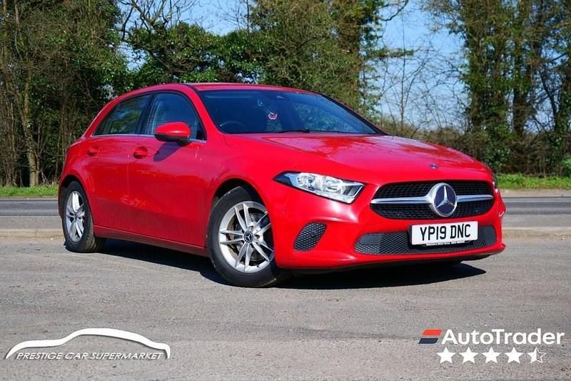 Used Mercedes A180 Executive 136 HP (100 kW) 2019 Red Hatchback