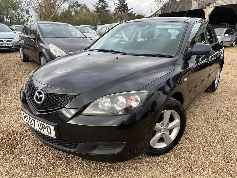 Used Mazda 3 105 HP (77 kW) 2007 Black Hatchback