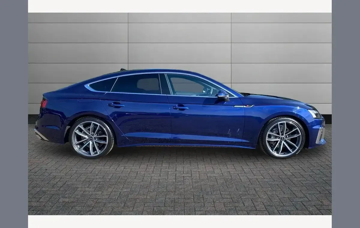 Used Audi A5 S-Line 204 HP (150 kW) 2023 Blue Coupe