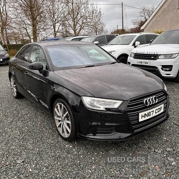 Used Audi A3 Sport 116 HP (85 kW) 2017 Black Sedan