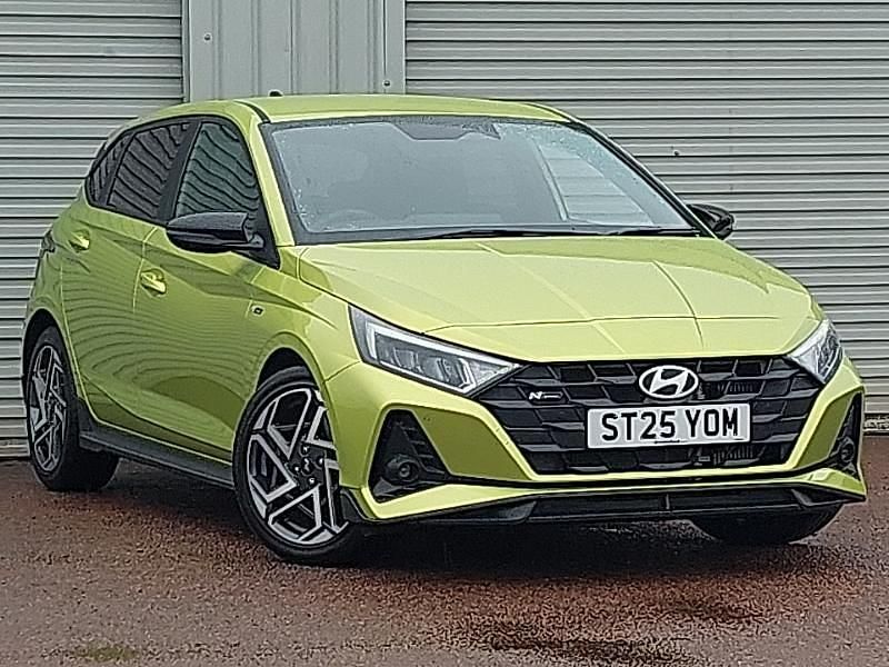 Green New 2025 Hyundai i20 N Line Hatchback | £19,998 (Expensive) - Image 1/4