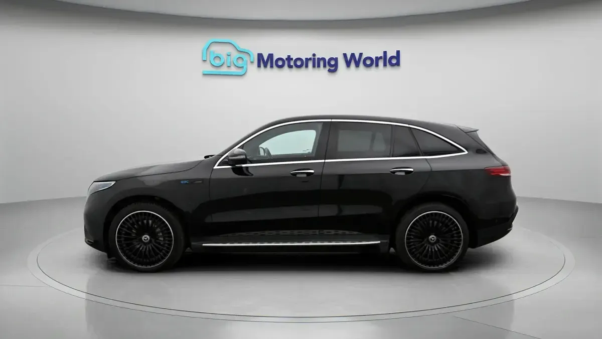 Used Mercedes EQC400 AMG line 300 kW (408 HP) 2022 Black SUV
