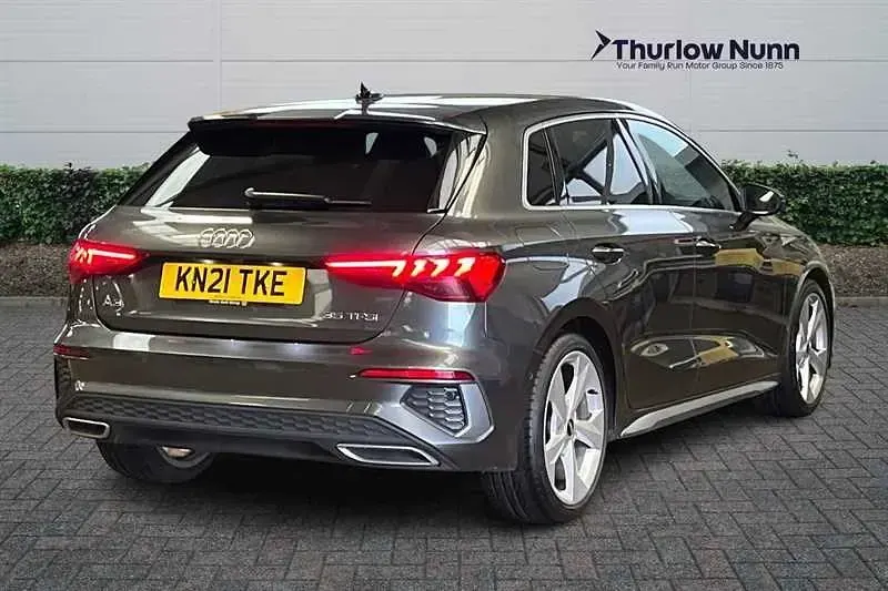 Used Audi A3 Sportback S-Line 150 HP (110 kW) 2021 Grey Hatchback