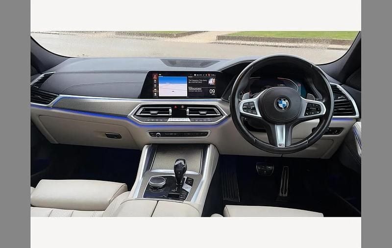 Used BMW X6 M Sport 334 HP (245 kW) 2021 Black SUV