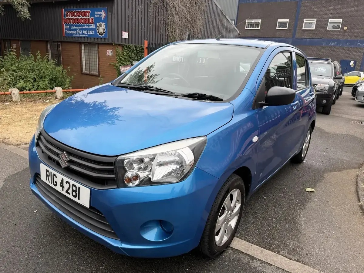 Used Suzuki Celerio 68 HP (50 kW) 2016 Blue Hatchback