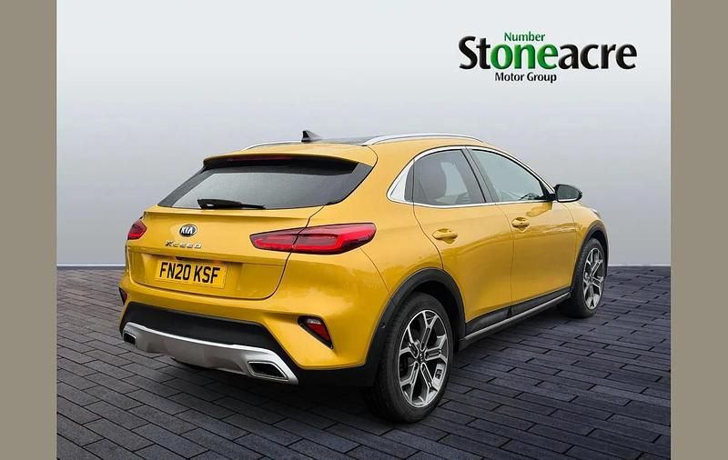 Used Kia XCeed First Edition 138 HP (101 kW) 2020 Yellow SUV