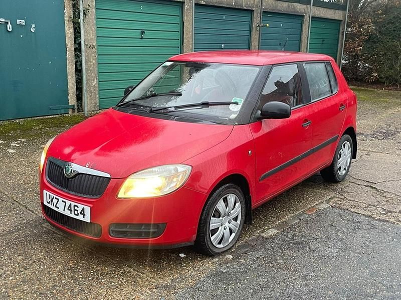 Used Skoda Fabia 2008 Red Hatchback