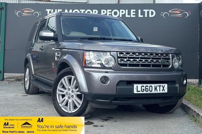 Grey Used 2010 Land Rover Discovery 4 HSE SUV | £9,675 (Fair price) - Image 1/4