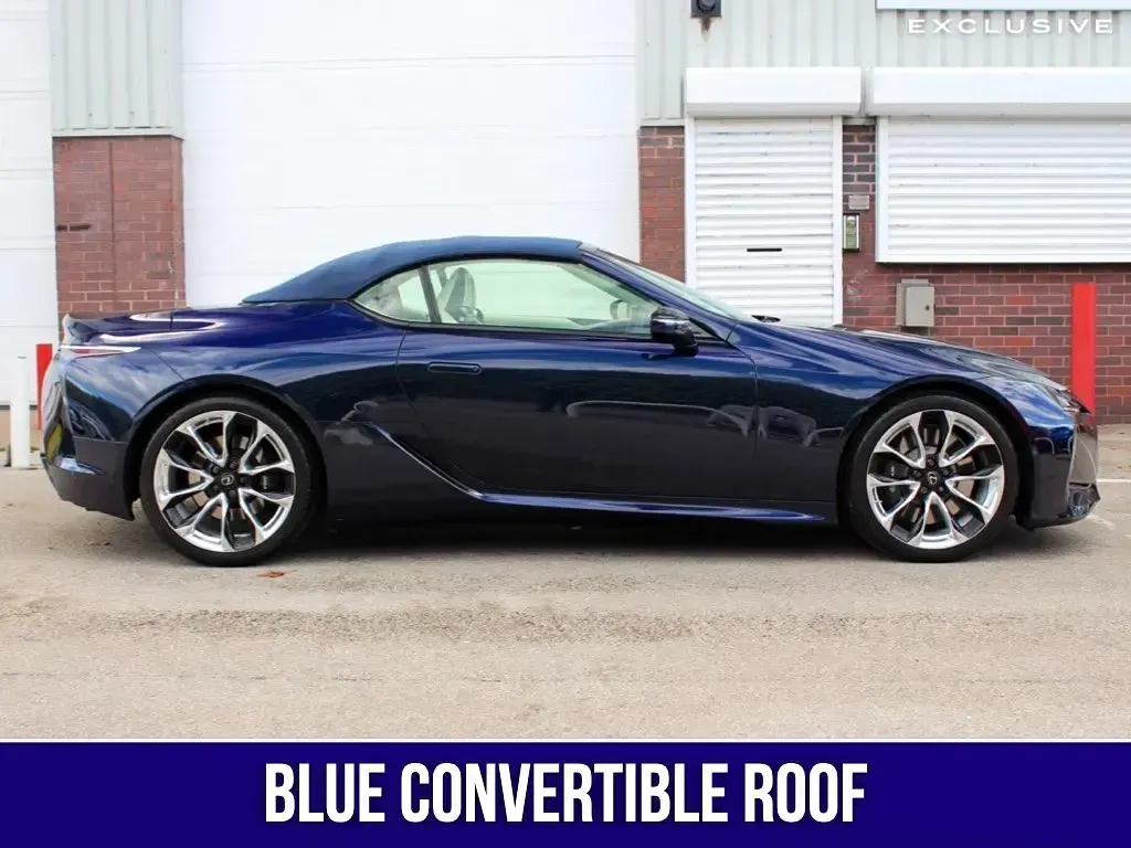 Used Lexus LC 500 2023 Blue Cabriolet