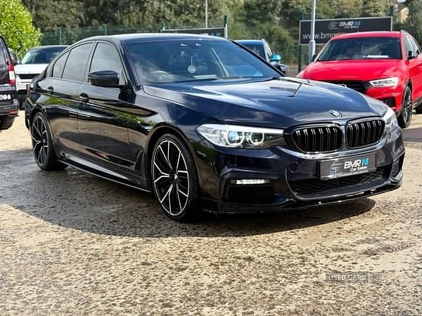 Black Used 2019 BMW 520 M Sport Sedan | £14,250 (Good price) - Image 1/4