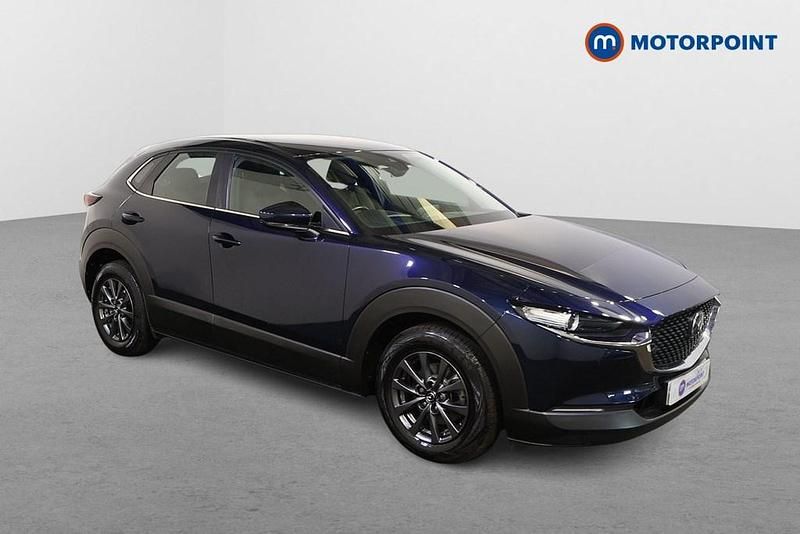 Blue Used 2022 Mazda CX-30 SUV | £14,799 (Good price) - Image 1/4