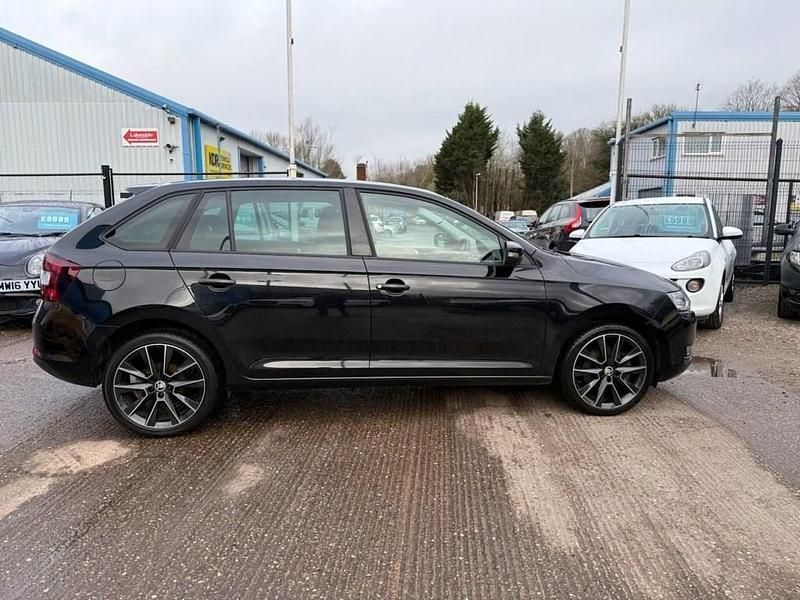 Used Skoda Rapid Sport 95 HP (69 kW) 2018 Black Hatchback