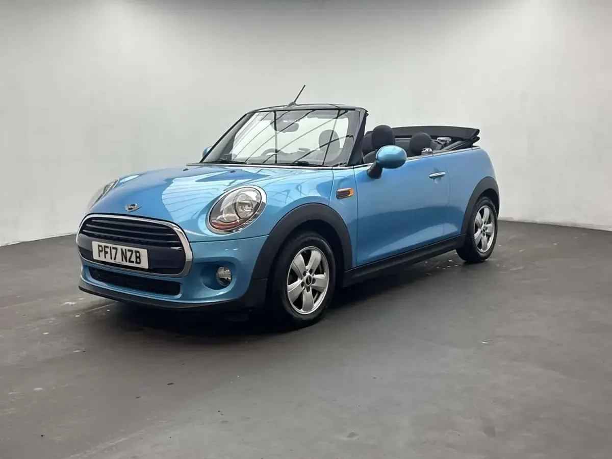 Used Mini Cooper Cabriolet 136 HP (100 kW) 2017 Blue Cabriolet