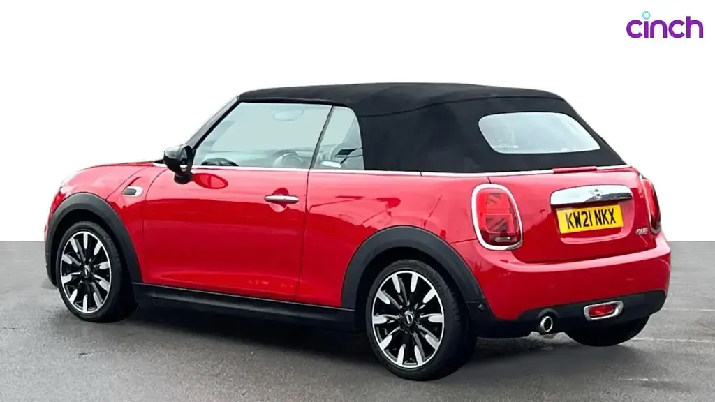 Used Mini Cooper Cabriolet Exclusive 2021 Red Cabriolet