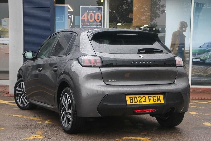 Grey Used 2023 Peugeot 208 Active+ Hatchback | £12,198 (Fair price) - Image 1/3