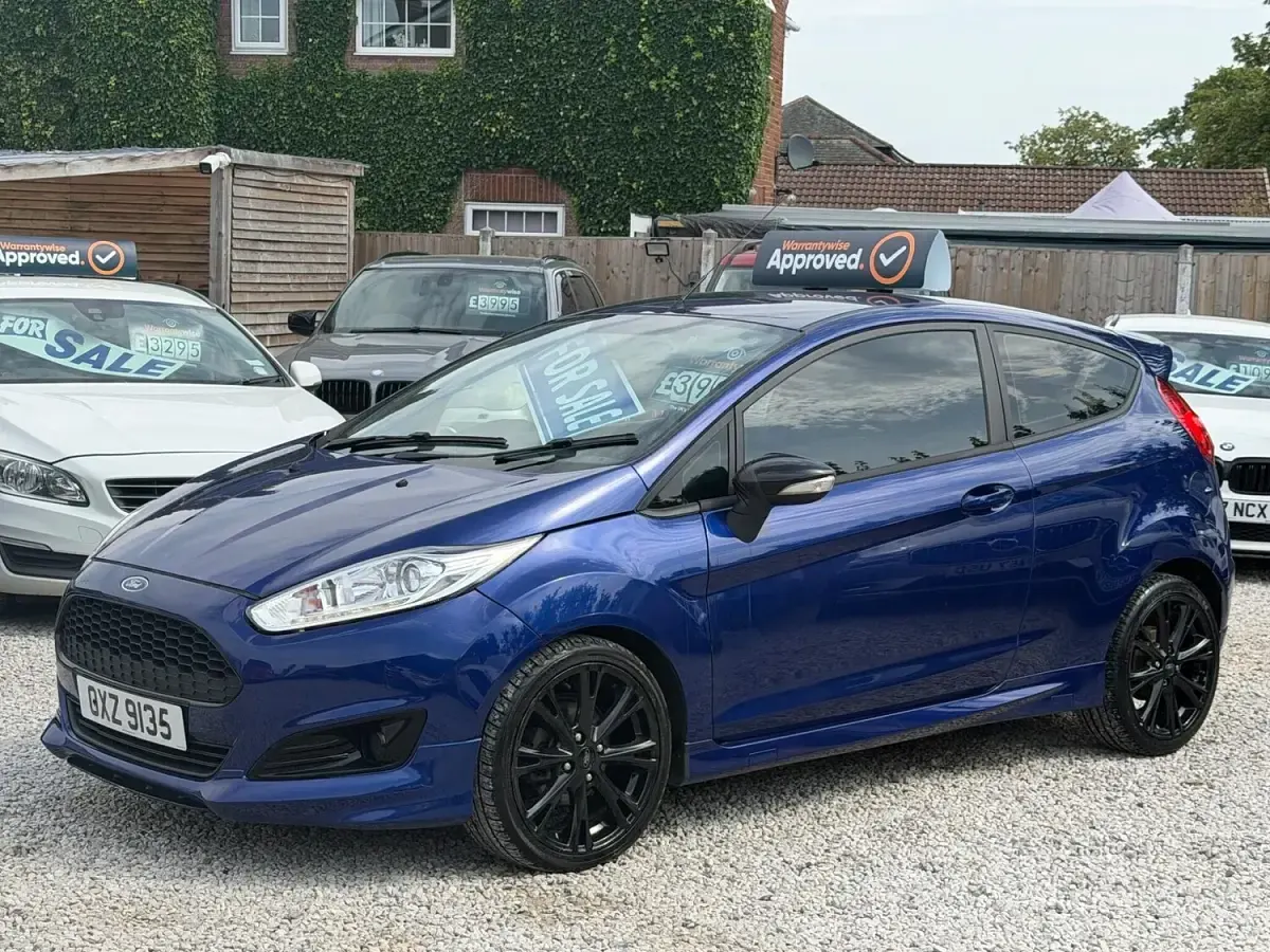 Used Ford Fiesta ST-Line 140 HP (102 kW) 2017 Blue Hatchback