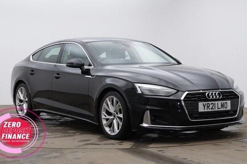 Black Used 2021 Audi A5 Sportback Sport Hatchback | £23,250 (Super price) - Image 1/1