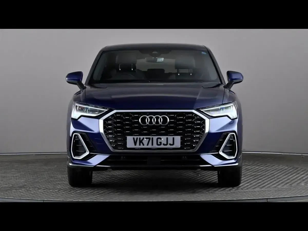 Used Audi Q3 S-Line 150 HP (110 kW) 2021 Blue SUV