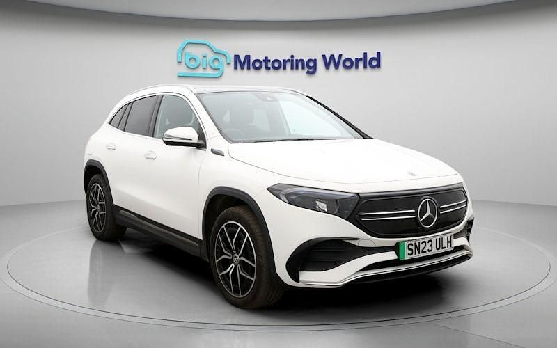 Used Mercedes EQA250+ AMG line 139 kW (190 HP) 2023 White SUV
