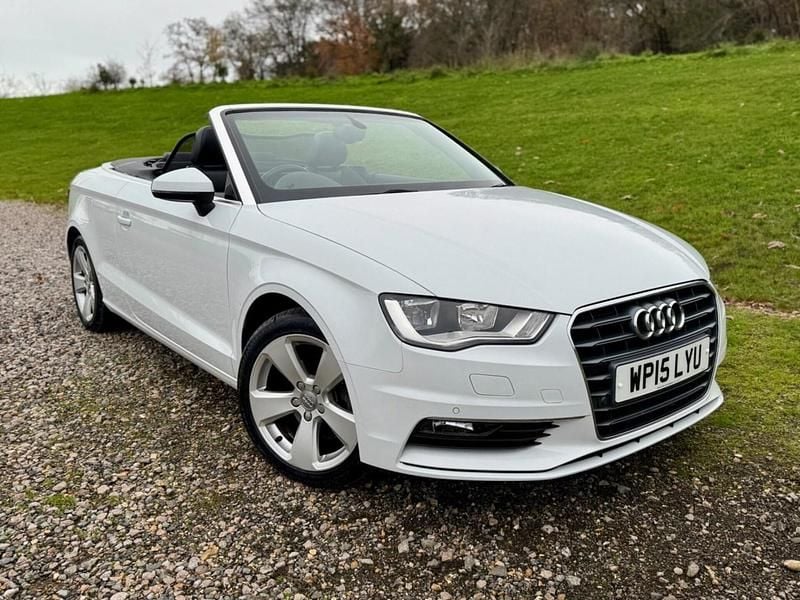 White Used 2015 Audi A3 Cabriolet Sport Cabriolet | £10,995 (Fair price) - Image 1/4