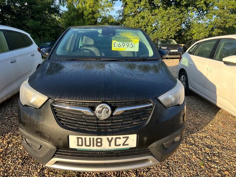 Black Used 2018 Vauxhall Crossland X S SUV | £6,995 (Fair price) - Image 1/3
