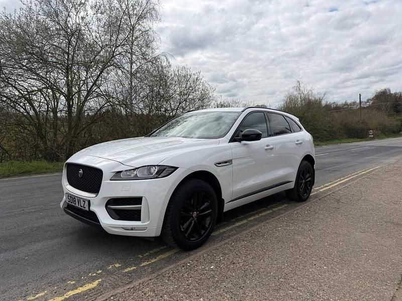 Used Jaguar F-Pace R-Sport 180 HP (132 kW) 2018 White SUV