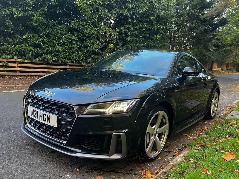 Used Audi TT Black Edition 245 HP (180 kW) 2019 Black Coupe