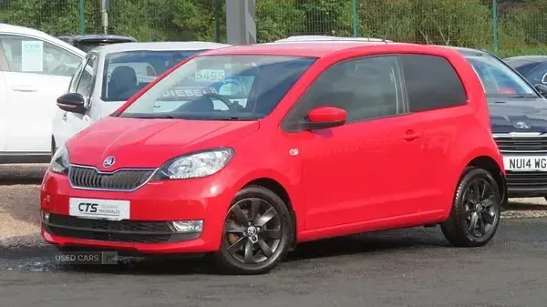 Used Skoda Citigo Colour Edition 60 HP (44 kW) 2018 Red Hatchback