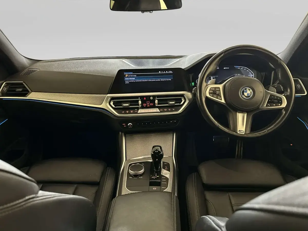 Used BMW 330e M Sport 292 HP (214 kW) 2021 Blue Sedan