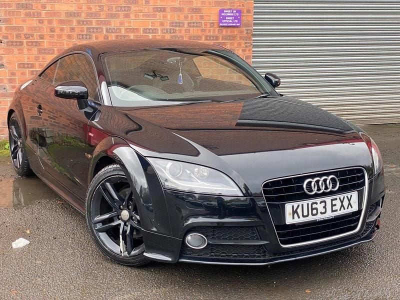 Black Used 2013 Audi TT S-Line Coupe | £7,295 (Fair price) - Image 1/3