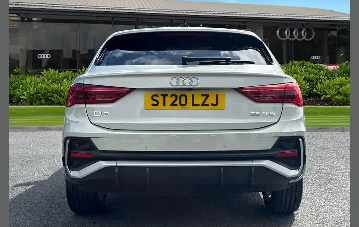 Used Audi Q3 S-Line 150 HP (110 kW) 2020 Silver SUV