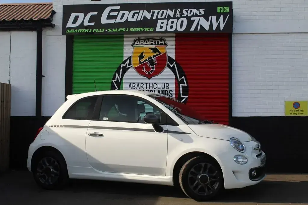 Used Fiat 500 S 69 HP (50 kW) 2019 White Hatchback
