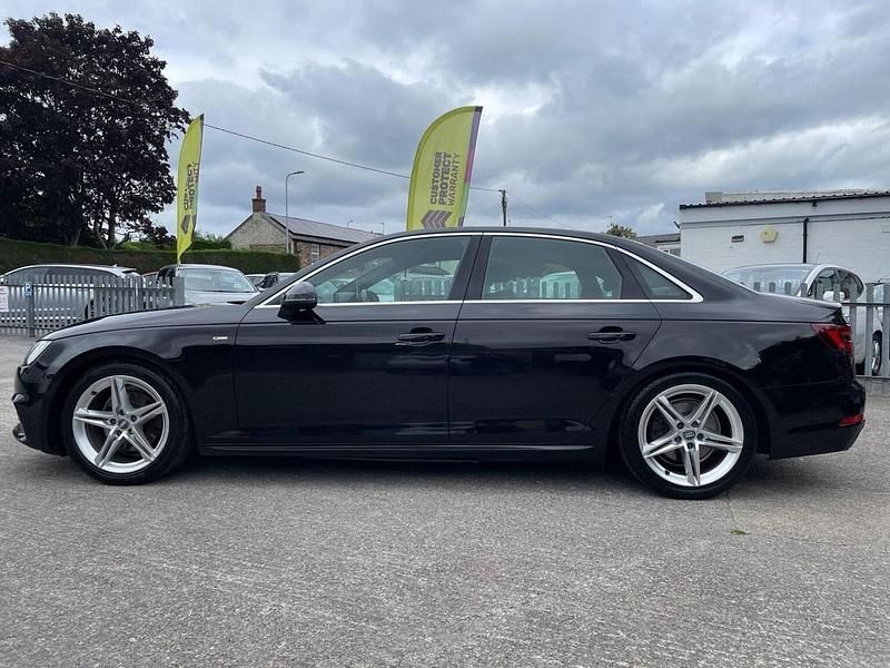 Used Audi A4 S-Line 150 HP (110 kW) 2017 Black Sedan