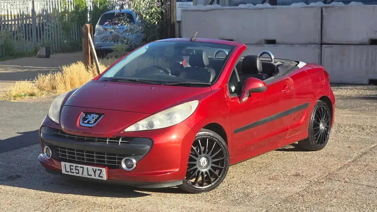 Used Peugeot 207 GT 2008 Red Cabriolet