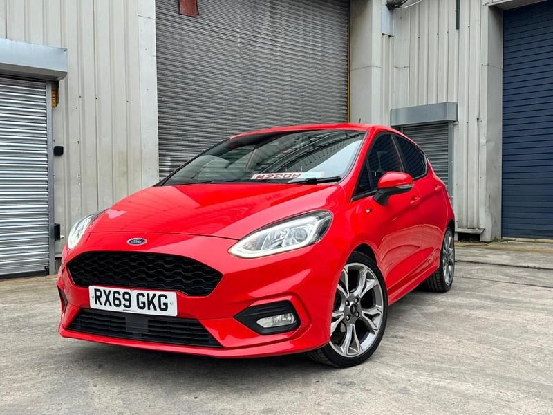 Used Ford Fiesta ST-Line X 140 HP (102 kW) 2019 Red Hatchback
