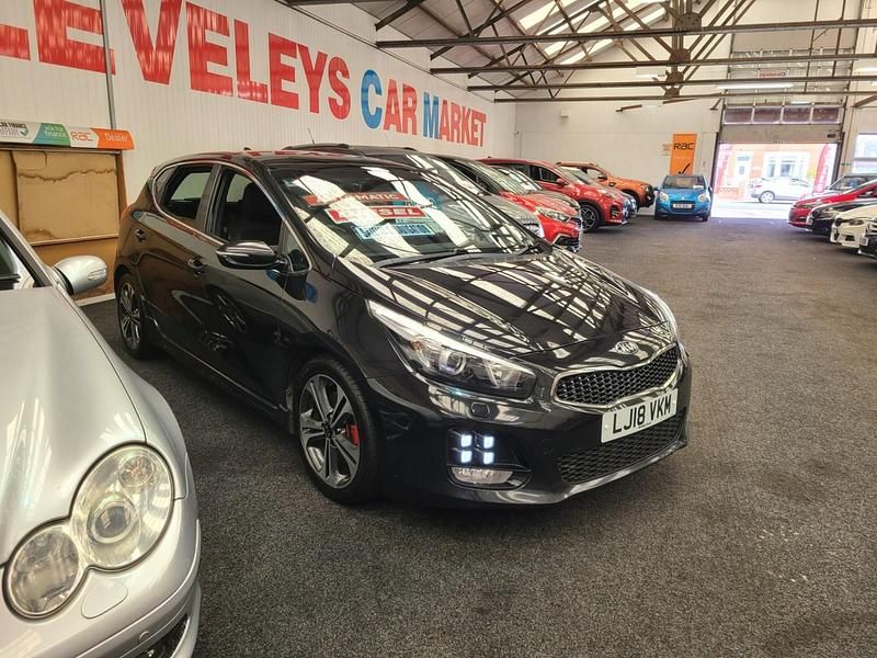 Used Kia Ceed GT-Line S 134 HP (98 kW) 2018 Black Hatchback