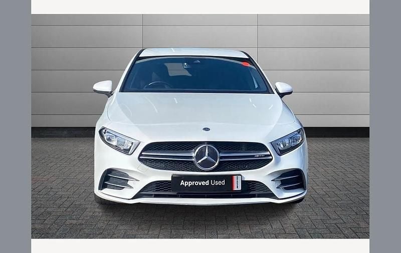Used Mercedes A35 AMG Executive 306 HP (225 kW) 2021 Digital white Hatchback