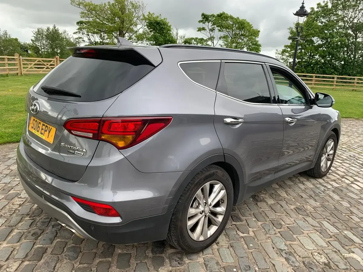 Used Hyundai Santa Fe Premium 2016 Silver SUV