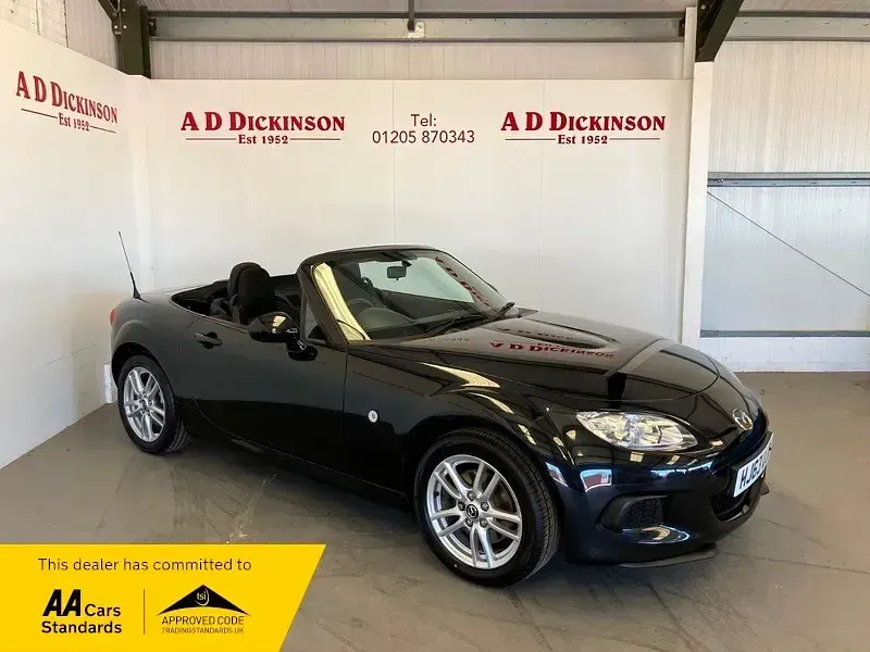 Używany Mazda MX5 125 KM (91 kW) 2014 Czarny Kabriolet